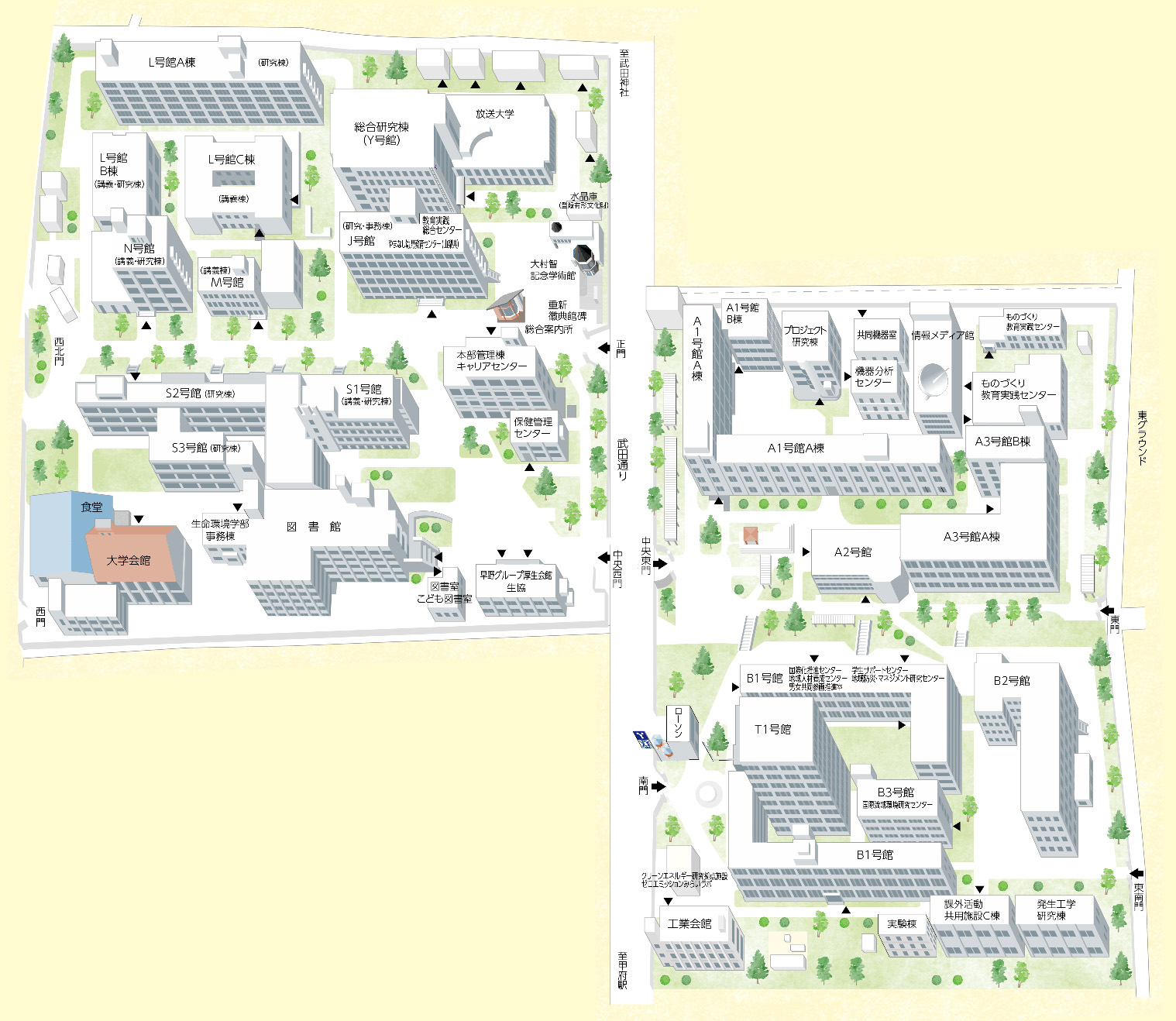 キャンパスマップ